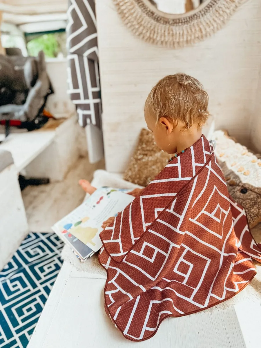 Bundle - Rust Mini Multi-Purpose Towel