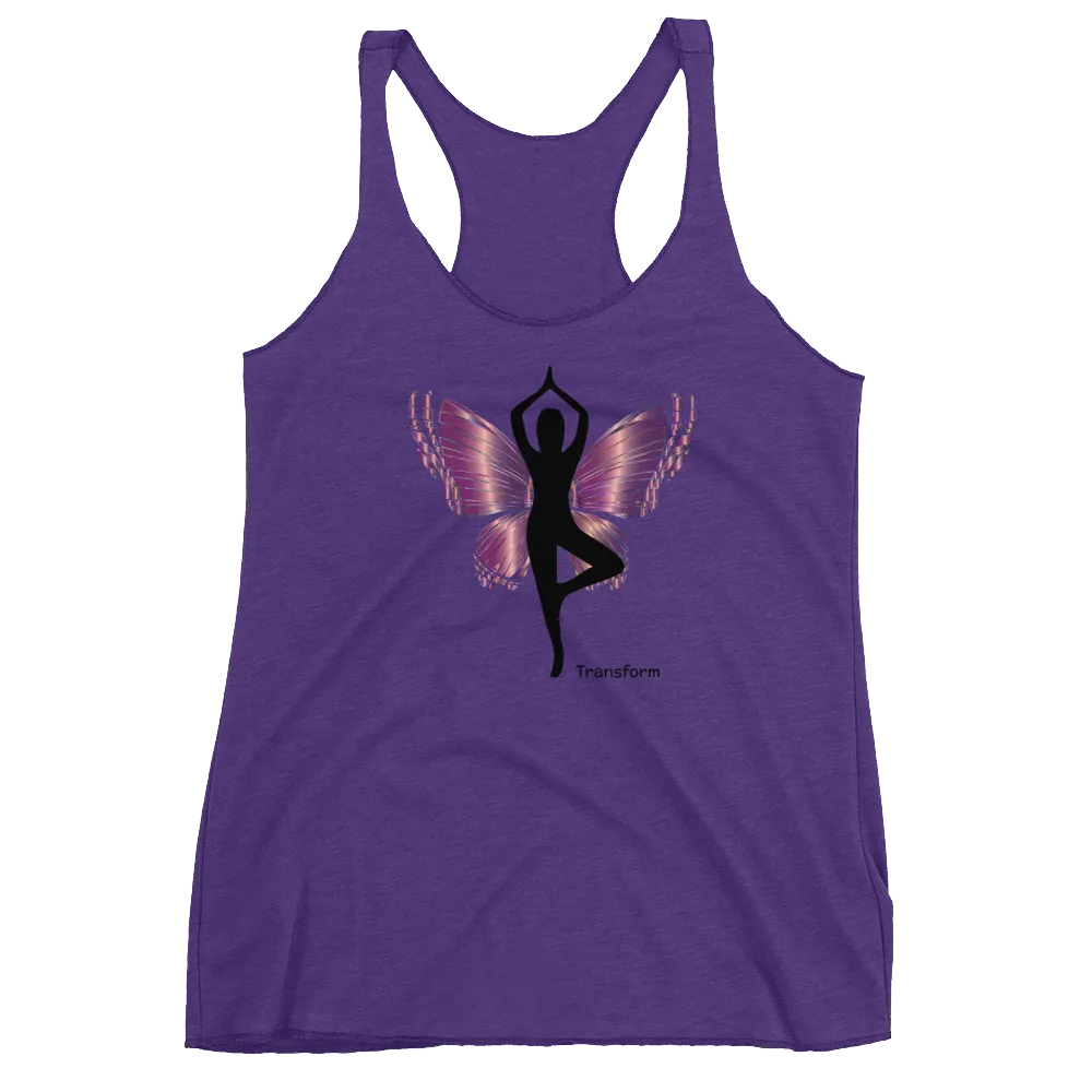 Butterfly Yoga Women's Racerback Tank