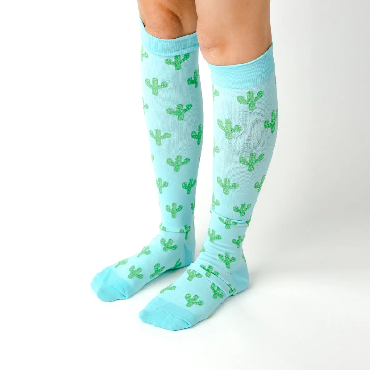 Cactus Compression Socks