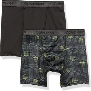 Calvin Klein Boys' Performance Boxer Briefs