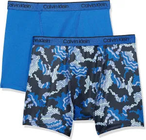 Calvin Klein Boys' Performance Boxer Briefs