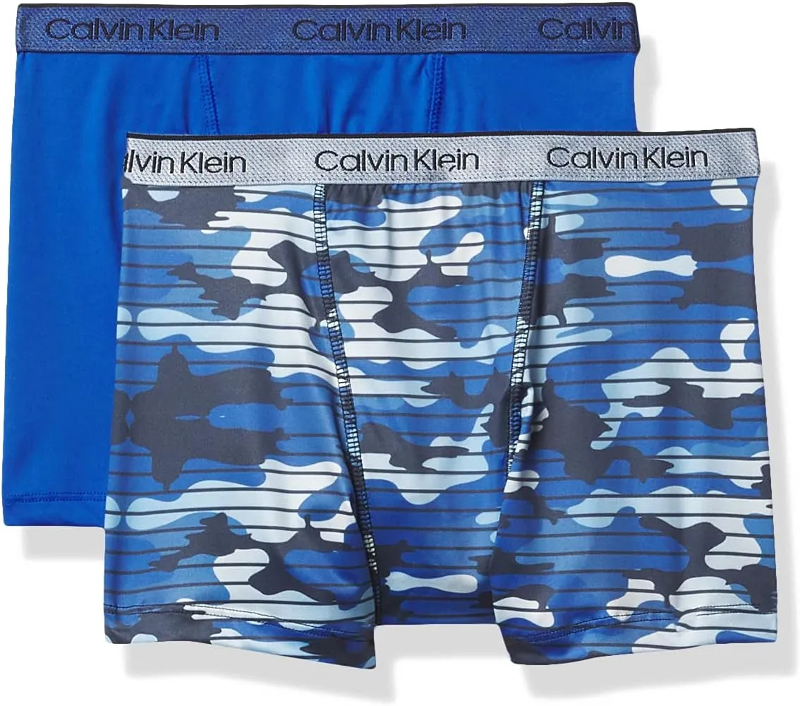 Calvin Klein Boys' Performance Boxer Briefs