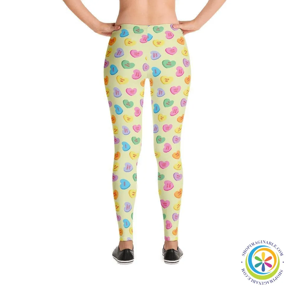 Candy Heart's Sweethearts Full Length Leggings