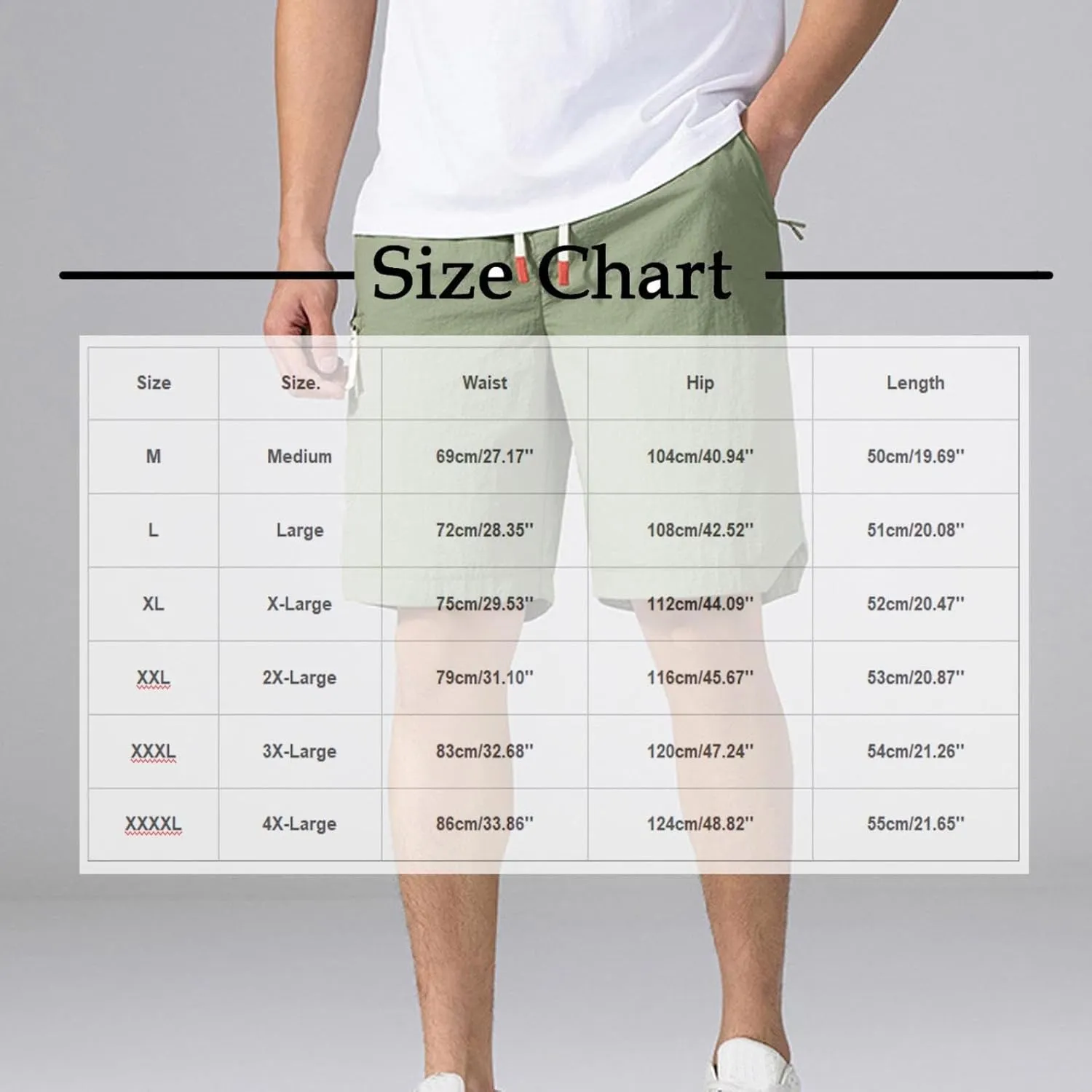 Cargo Shorts for Men Summer Beach Drawstring Elastic Waist Shorts Lightweight Casual Activewear Pants with Pockets