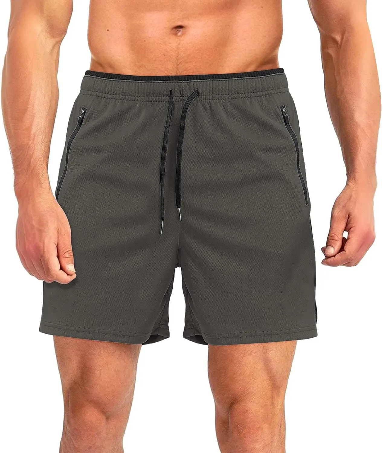Casual Cargo Shorts for Men Relaxed Loose Fit Men's Shorts Summer Vacation Khaki Camo 2025