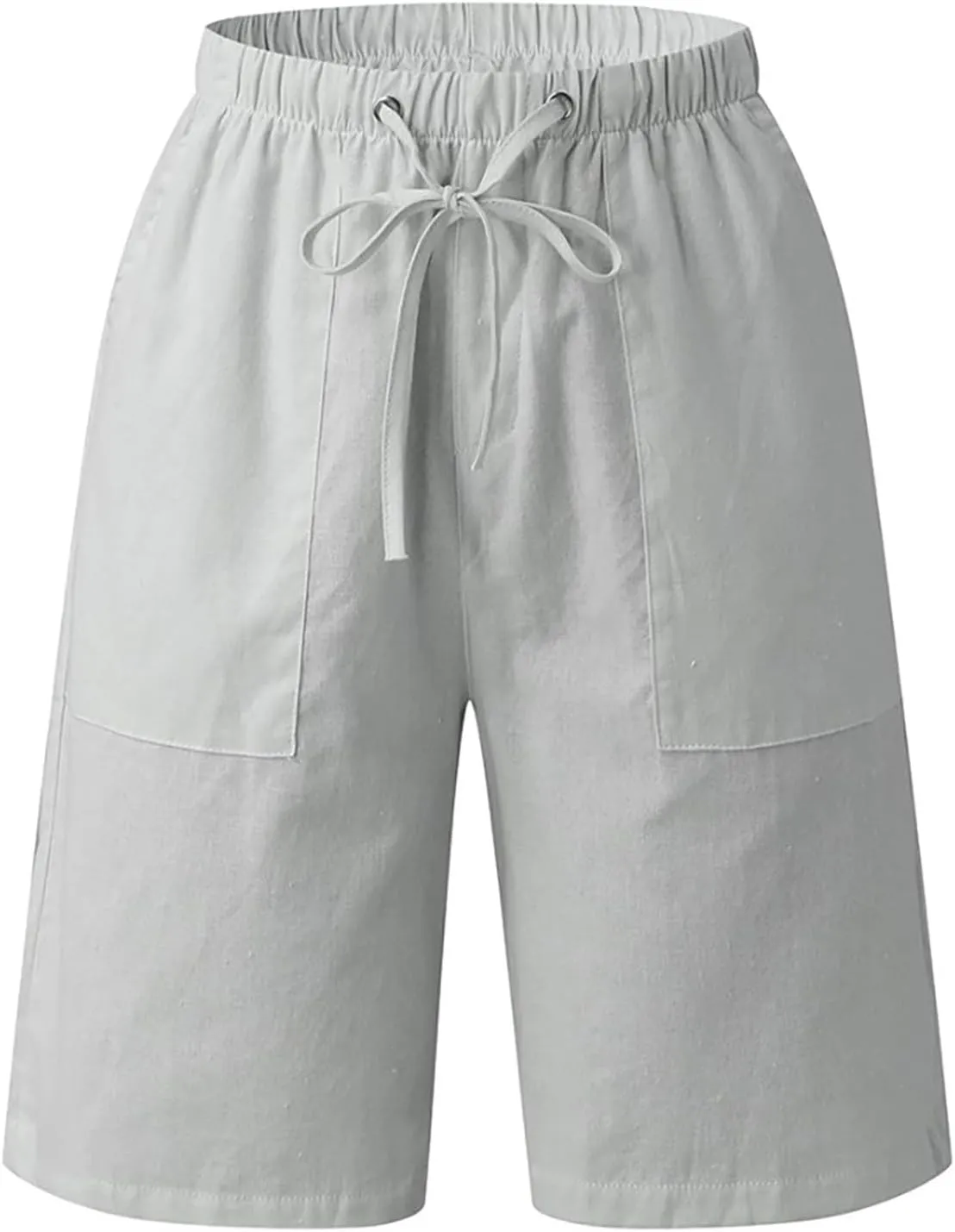 Casual Straight Denim Shorts for Men Lightweight Relax Fit Jeans Below The Knee 2025