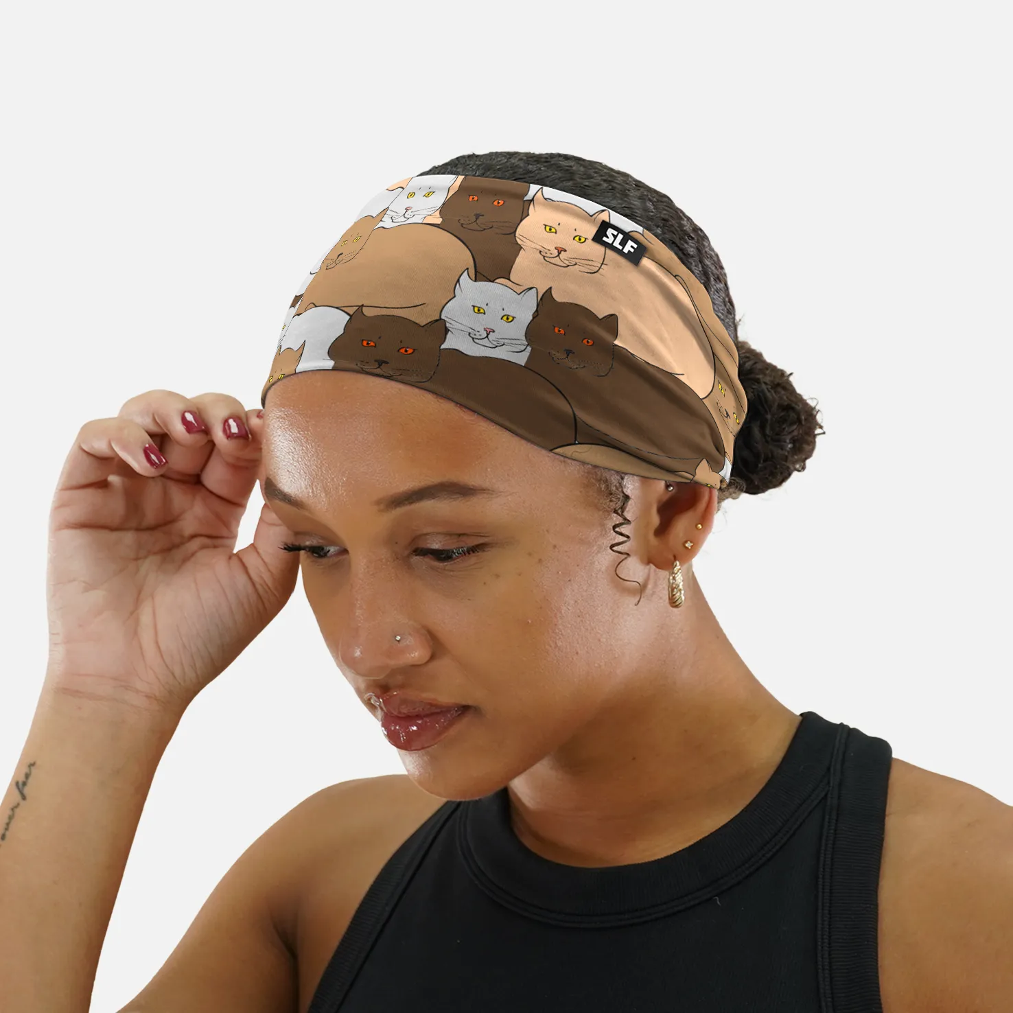 Cats Pattern Headband