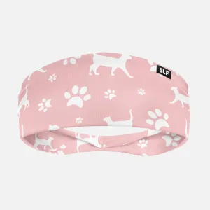Cats Paws Soft Coral Headband