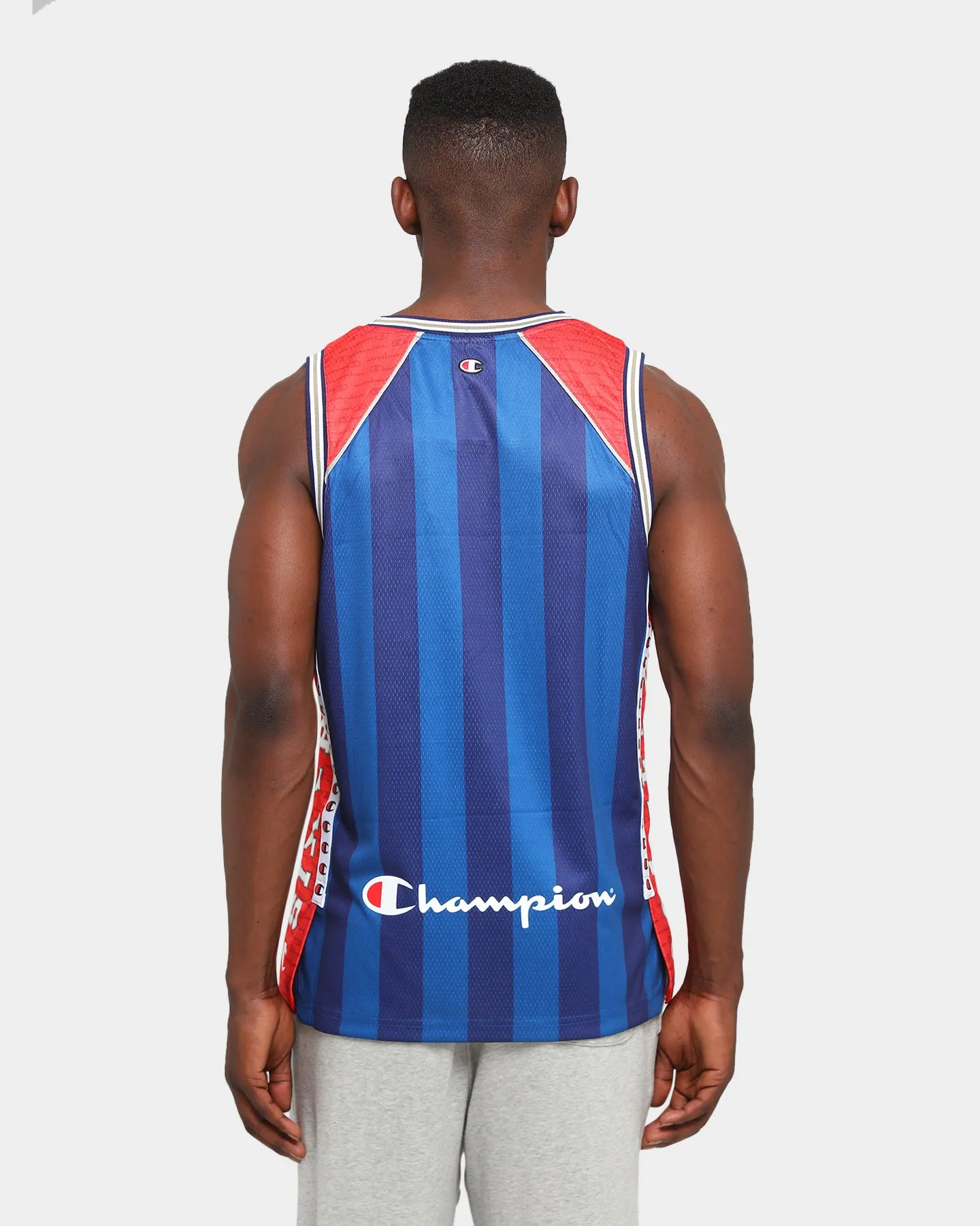 Champion Adelaide Sixers Off-Court NBL Jersey Navy/Red