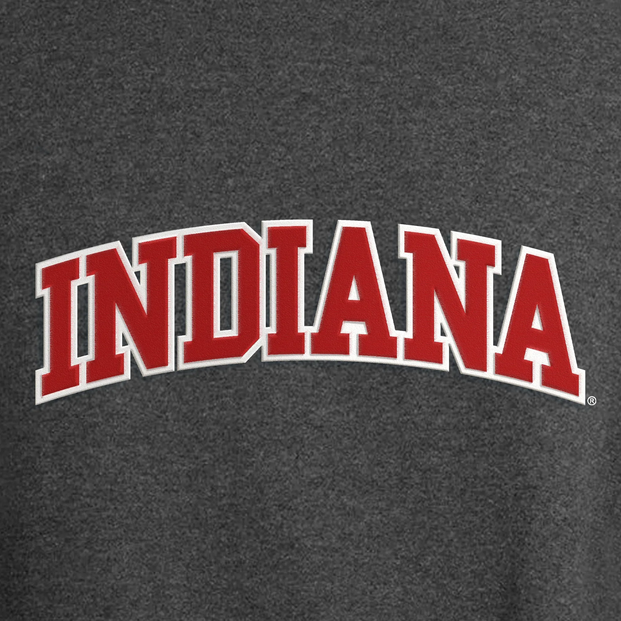 Champion Indiana Applique Powerblend Hoodie - Charcoal Heather