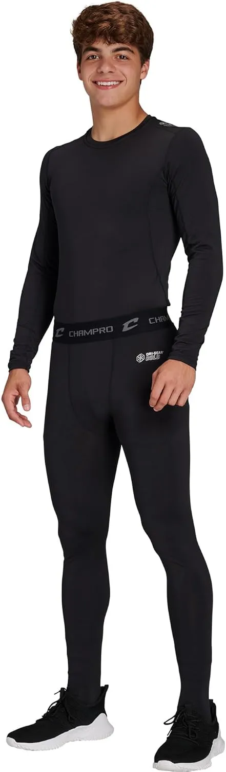 CHAMPRO Men's Cold Weather Compression Pants