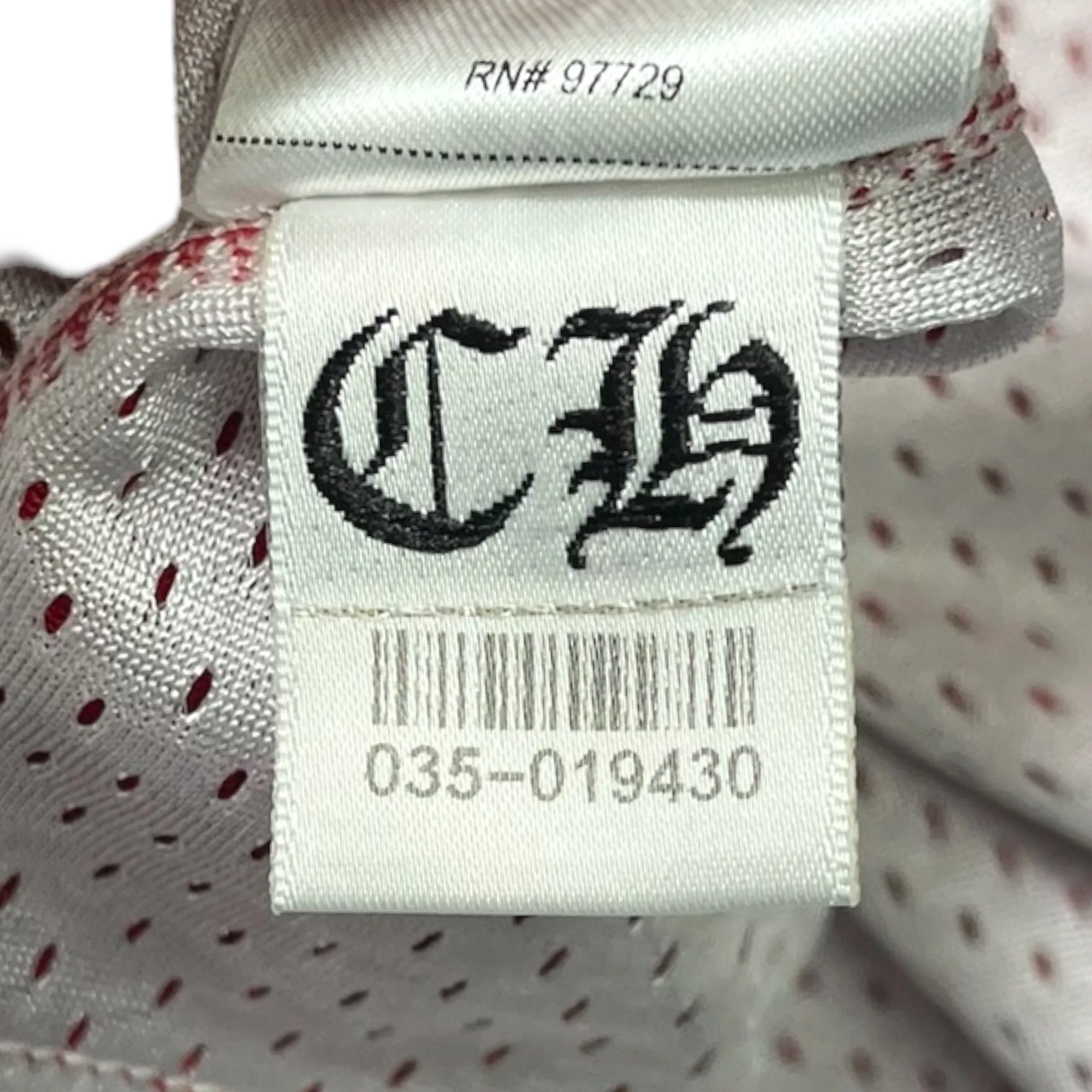 Chrome Hearts Form Reversible Warmup Basketball Jersey Red Pre-Owned