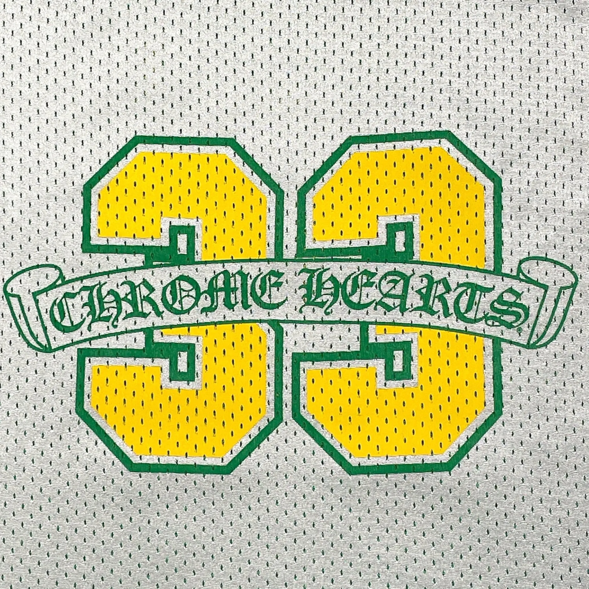 Chrome Hearts Sports Mesh Reversible Warmup Basketball Jersey Green