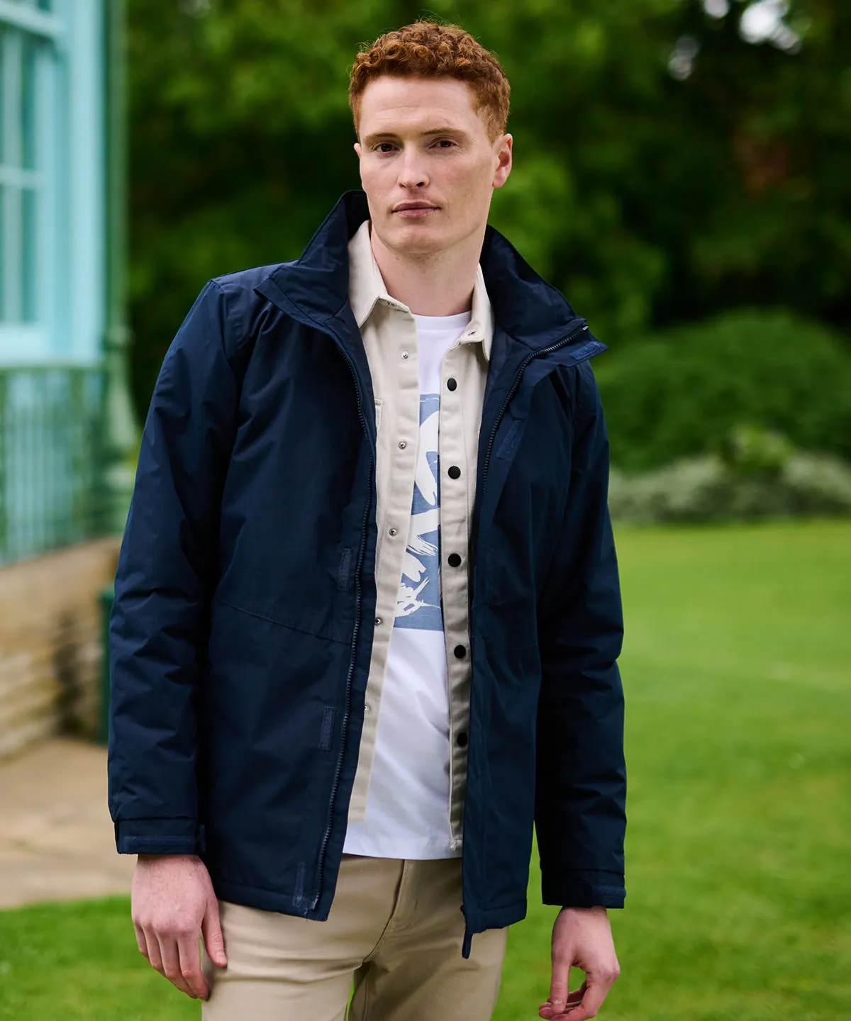 Classic Red - Beauford insulated jacket