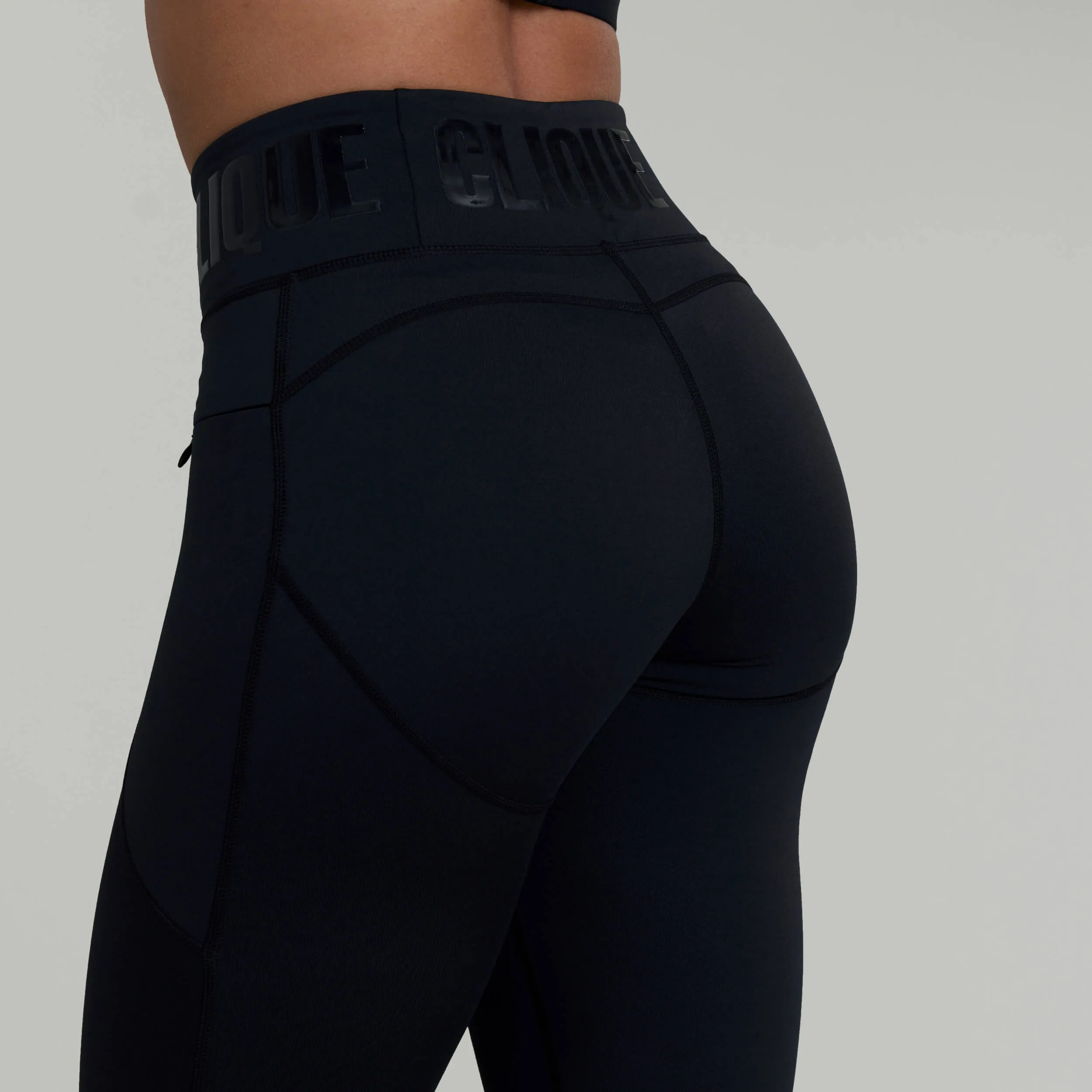 CLQ Zone Compression Tights - Stealth