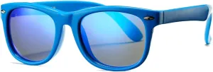 COASION Kids Polarized Sunglasses TPEE Rubber Flexible Shades for Girls Boys Age 3-9