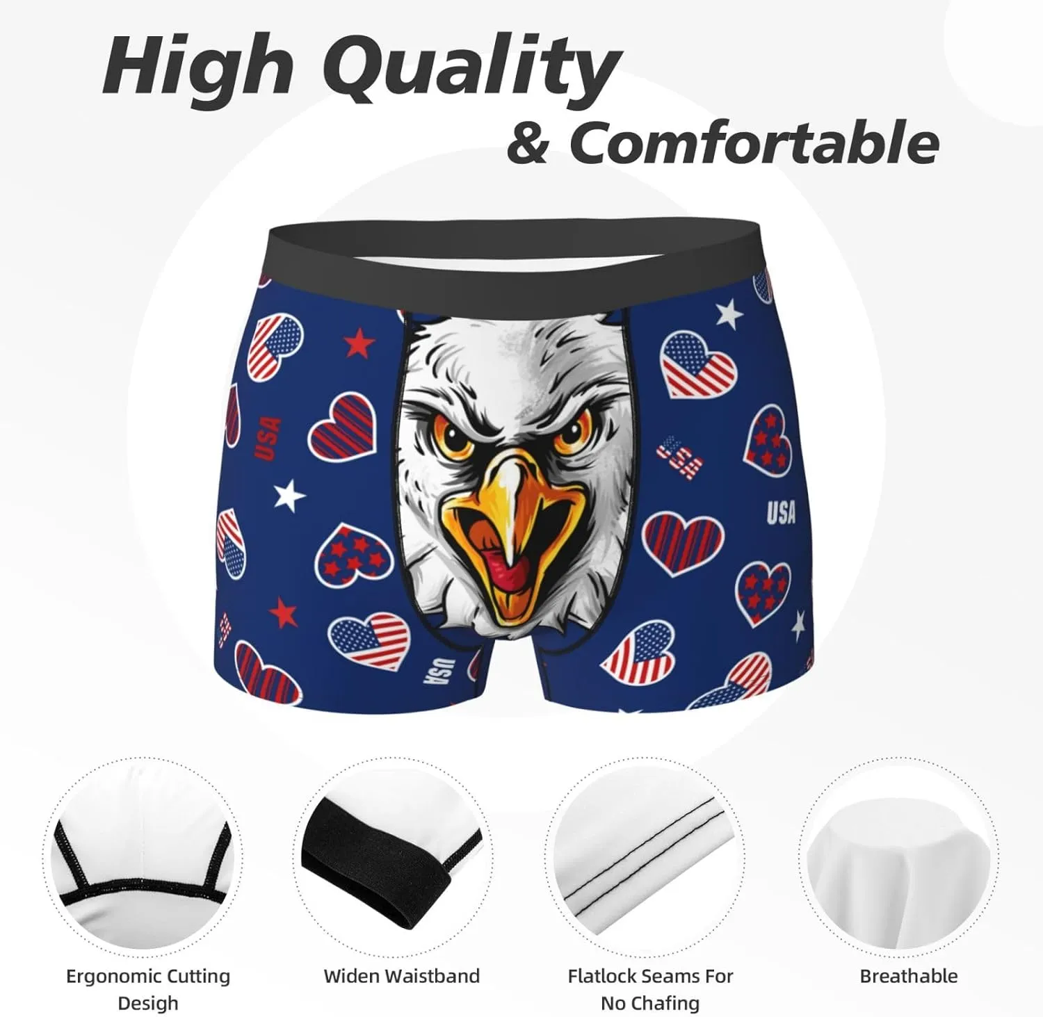 Colorful Pineapples Men'S Underwear Briefs Breathable Stretch