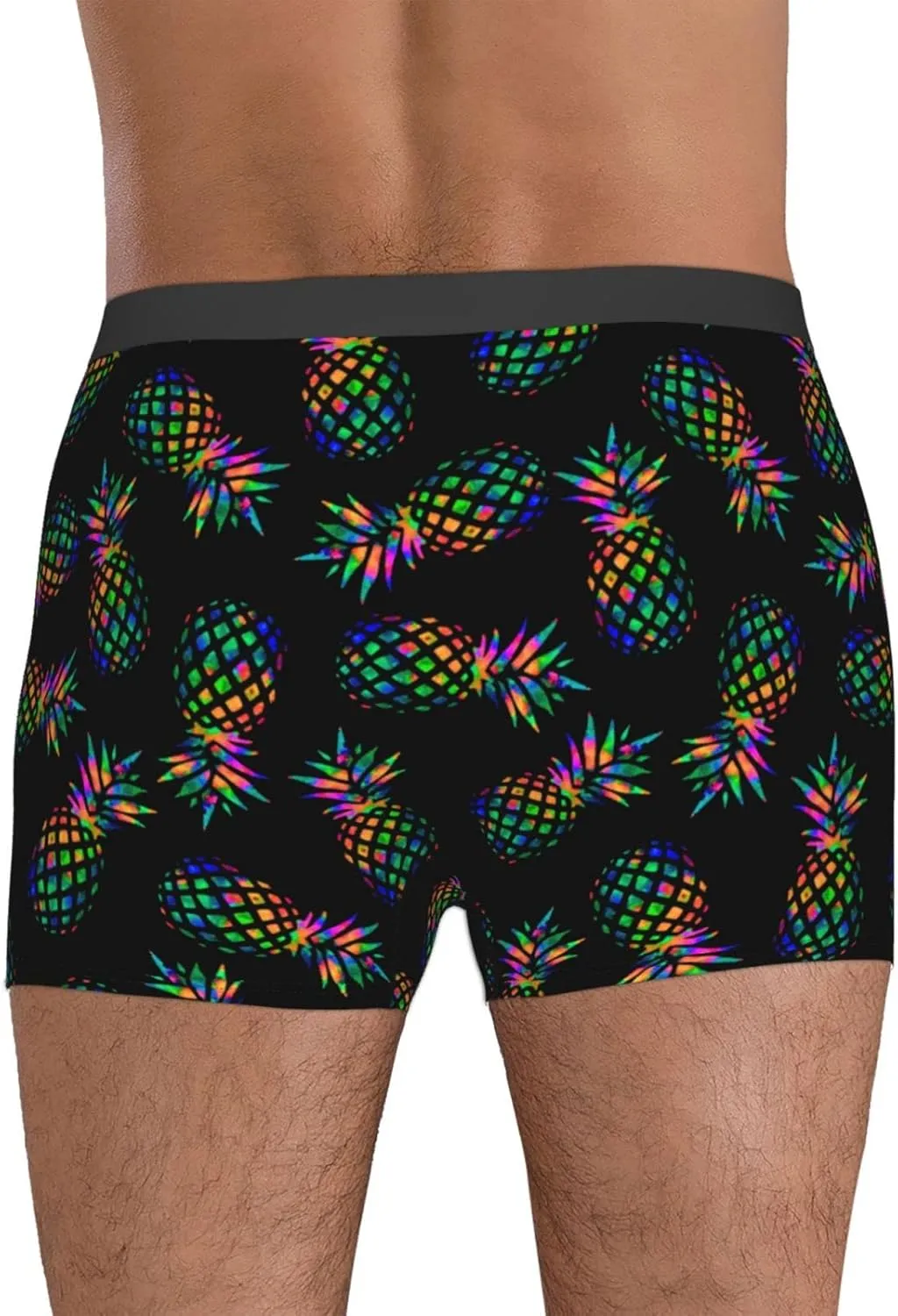 Colorful Pineapples Men'S Underwear Briefs Breathable Stretch