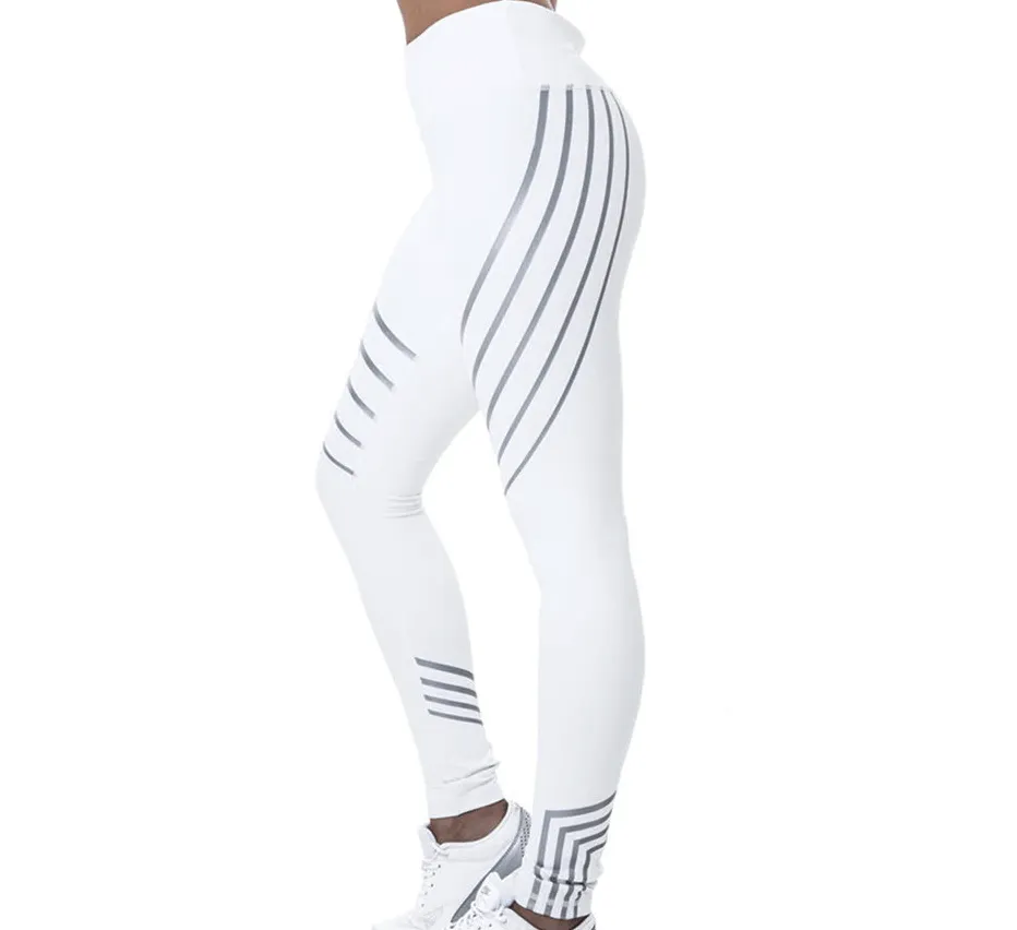 Colorful Reflection Fit Push Up Leggings