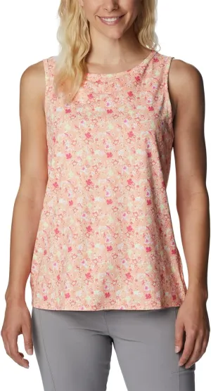 Columbia Women's Columbia Women’s Chill River Tank Top, Moisture Wicking, Sun Protection