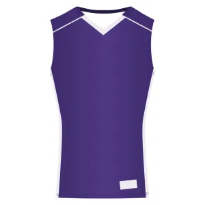 Competition Reversible Jersey - Purple-White