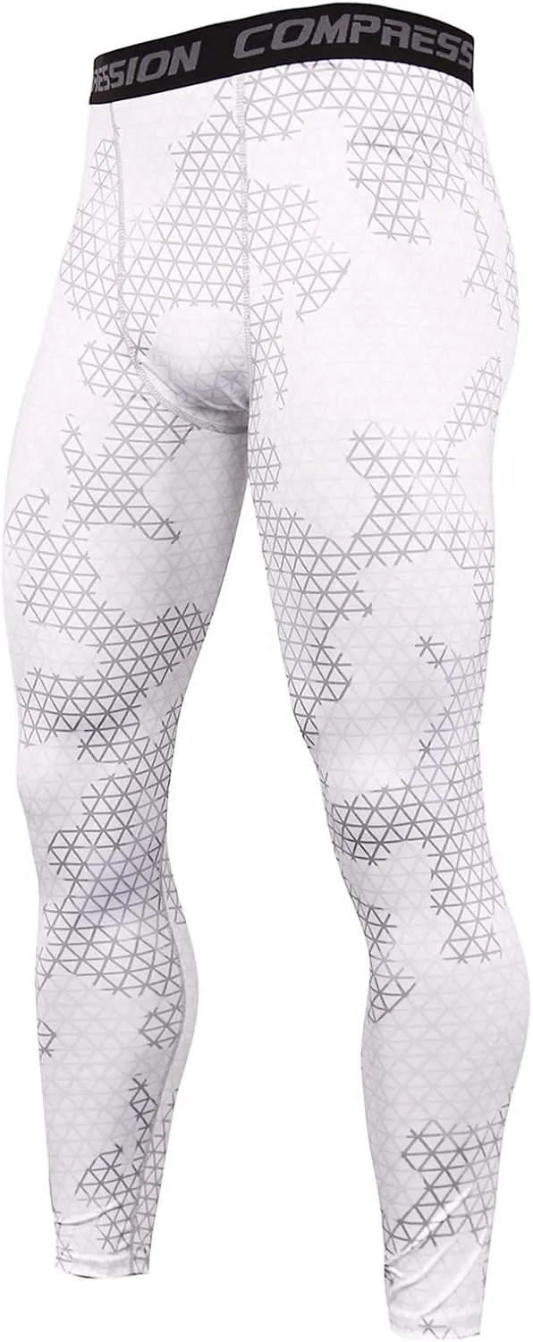 Compression Pants Men Recovery Seamless Quick Dry Stretchy Sports Running Leggings Slim Workout Gym Compression Pants
