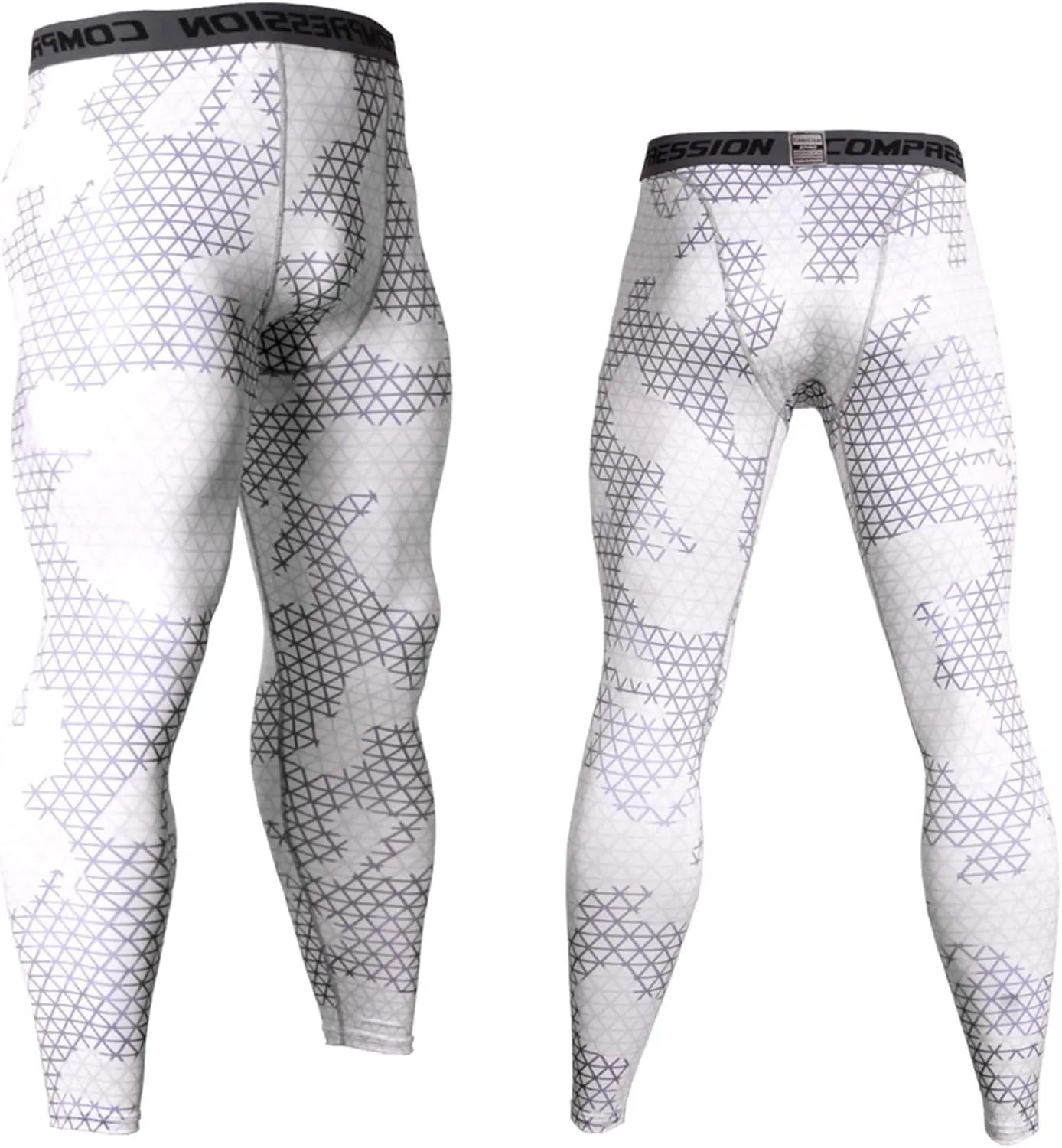 Compression Pants Men Recovery Seamless Quick Dry Stretchy Sports Running Leggings Slim Workout Gym Compression Pants