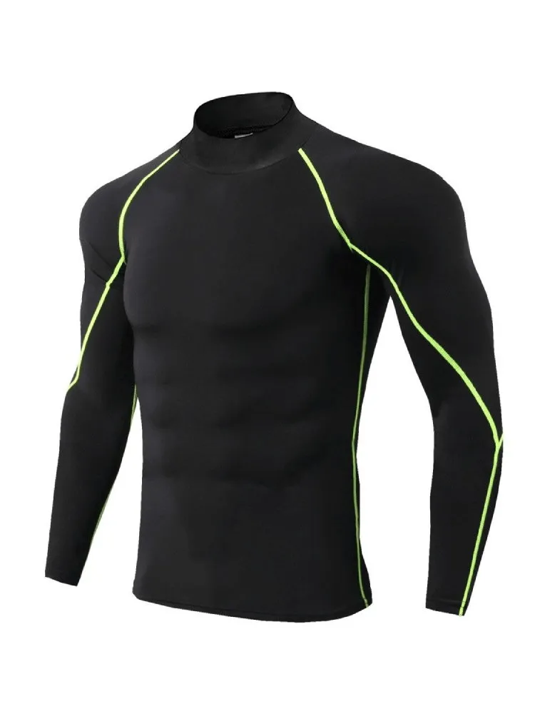 Compression Quick Dry Men's Long Sleeves T-Shirt for Running - SF0672