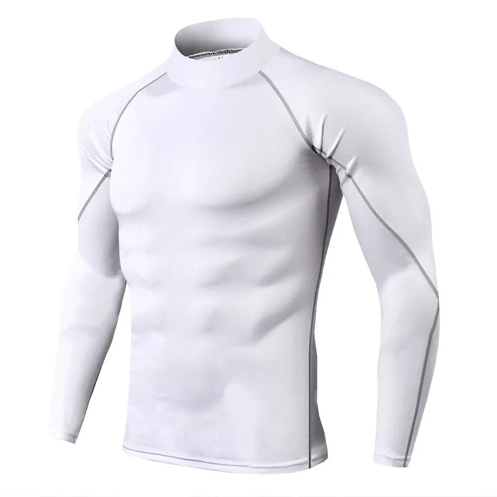 Compression Quick Dry Men's Long Sleeves T-Shirt for Running - SF0672