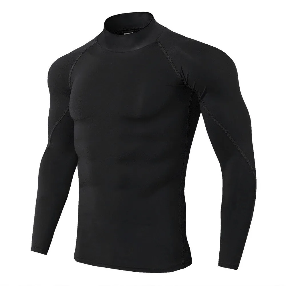 Compression Quick Dry Men's Long Sleeves T-Shirt for Running - SF0672