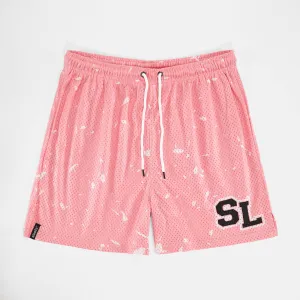 Concrete Old Rose Shorts - 7"