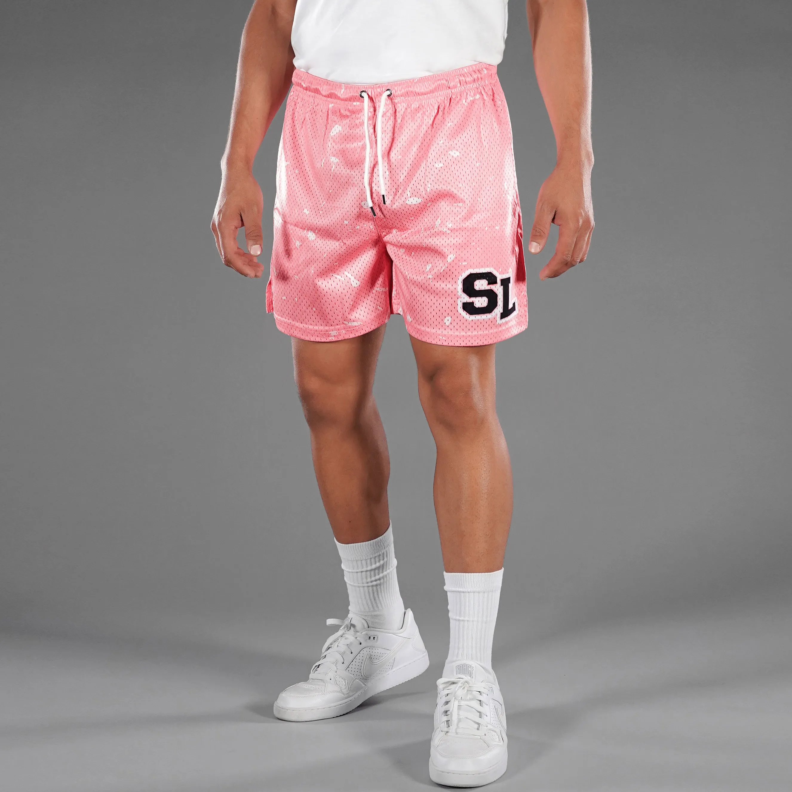 Concrete Old Rose Shorts - 7"