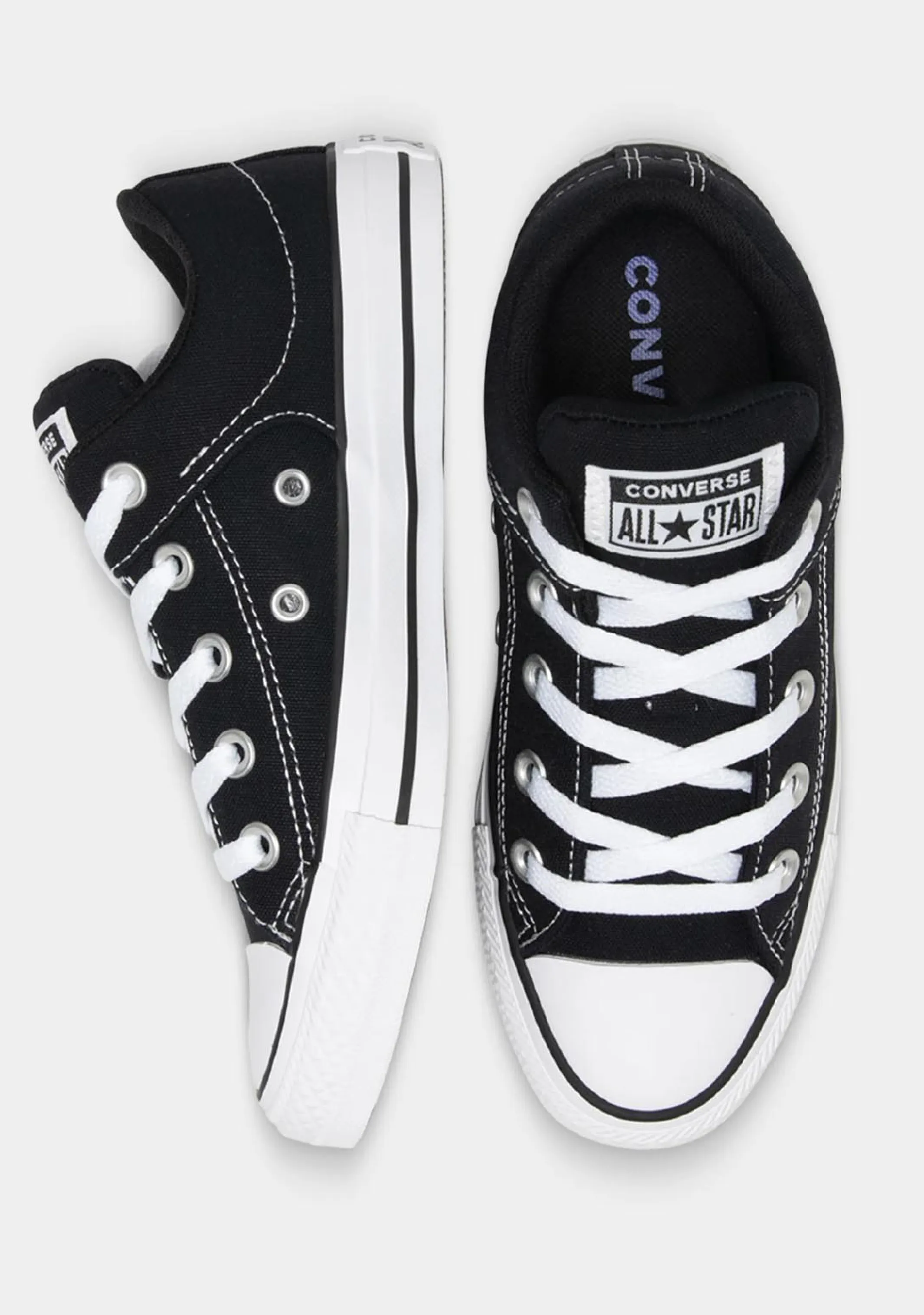 Converse Unisex Chuck Taylor All Star High Street Low Top Black