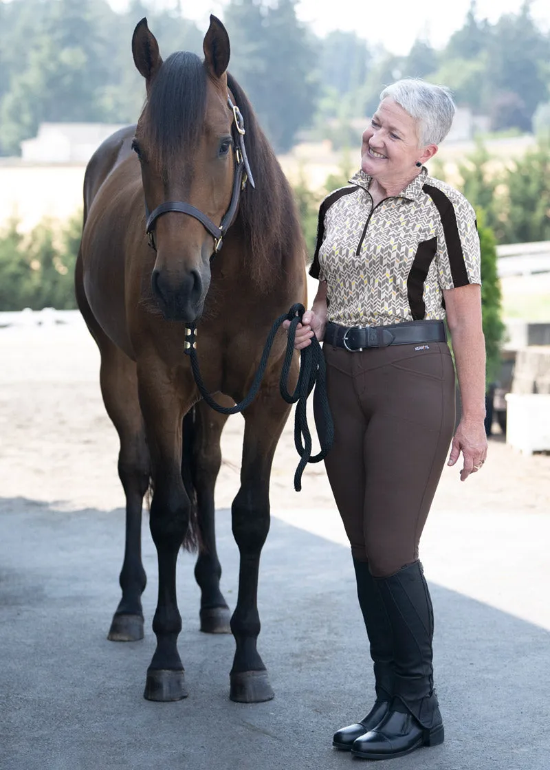 Cool Alignment Ice Fil® Short Sleeve Riding Shirt
