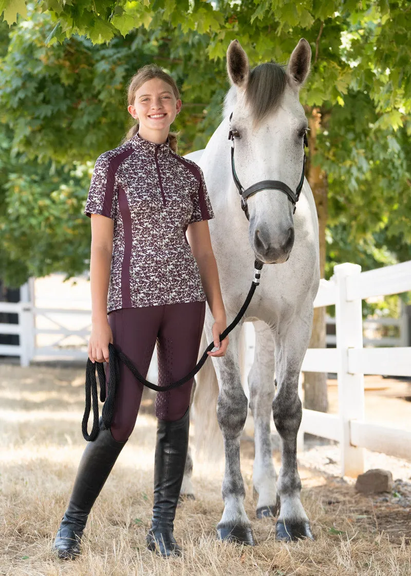 Cool Alignment Ice Fil® Short Sleeve Riding Shirt