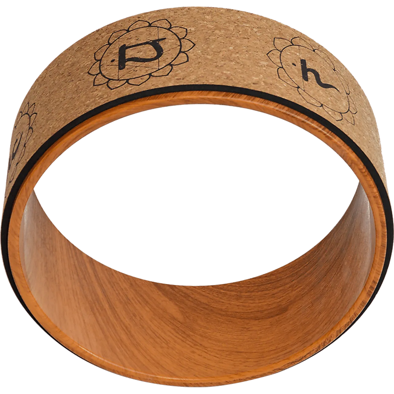 Cork Yoga Wheel