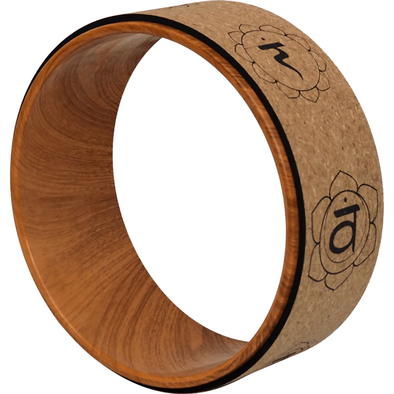 Cork Yoga Wheel