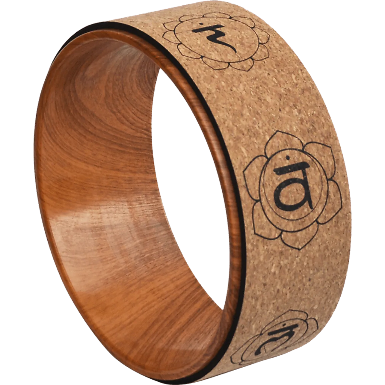 Cork Yoga Wheel