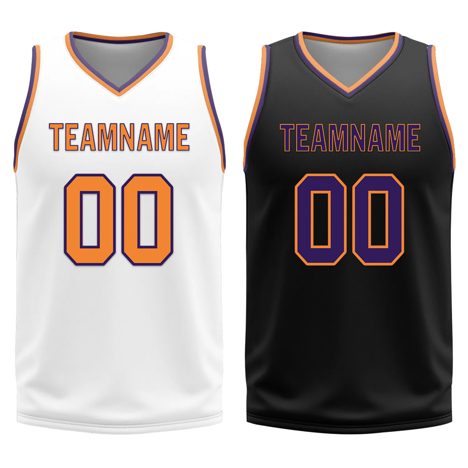 Corporate Gifts,Custom White Black Classic Style Reversible Basketball Uniform Personalized BBJR-D017057