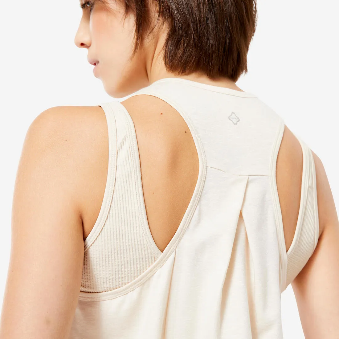 Cotton Yoga Tank Top Print