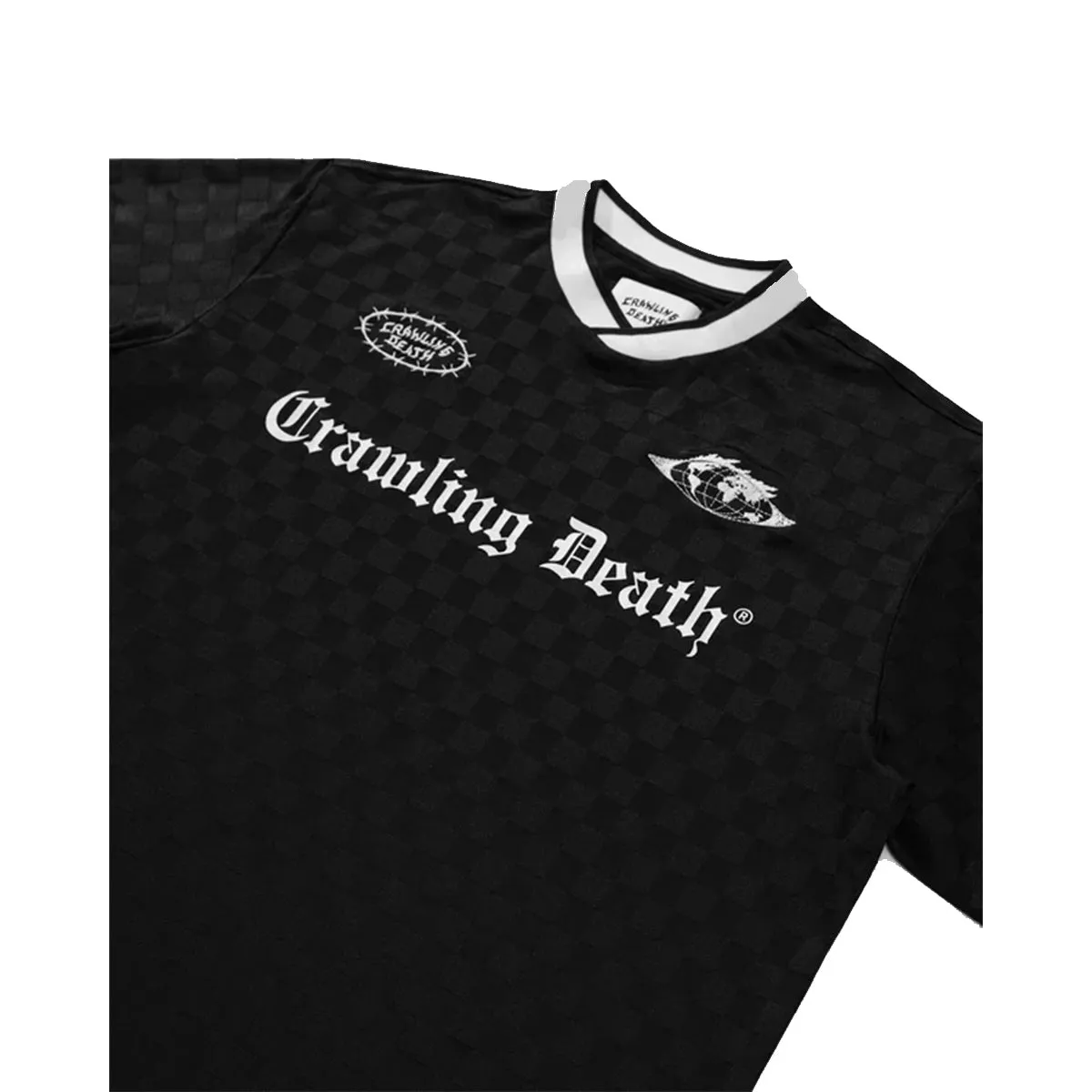 Crawling Death - Soccer Jersey Black