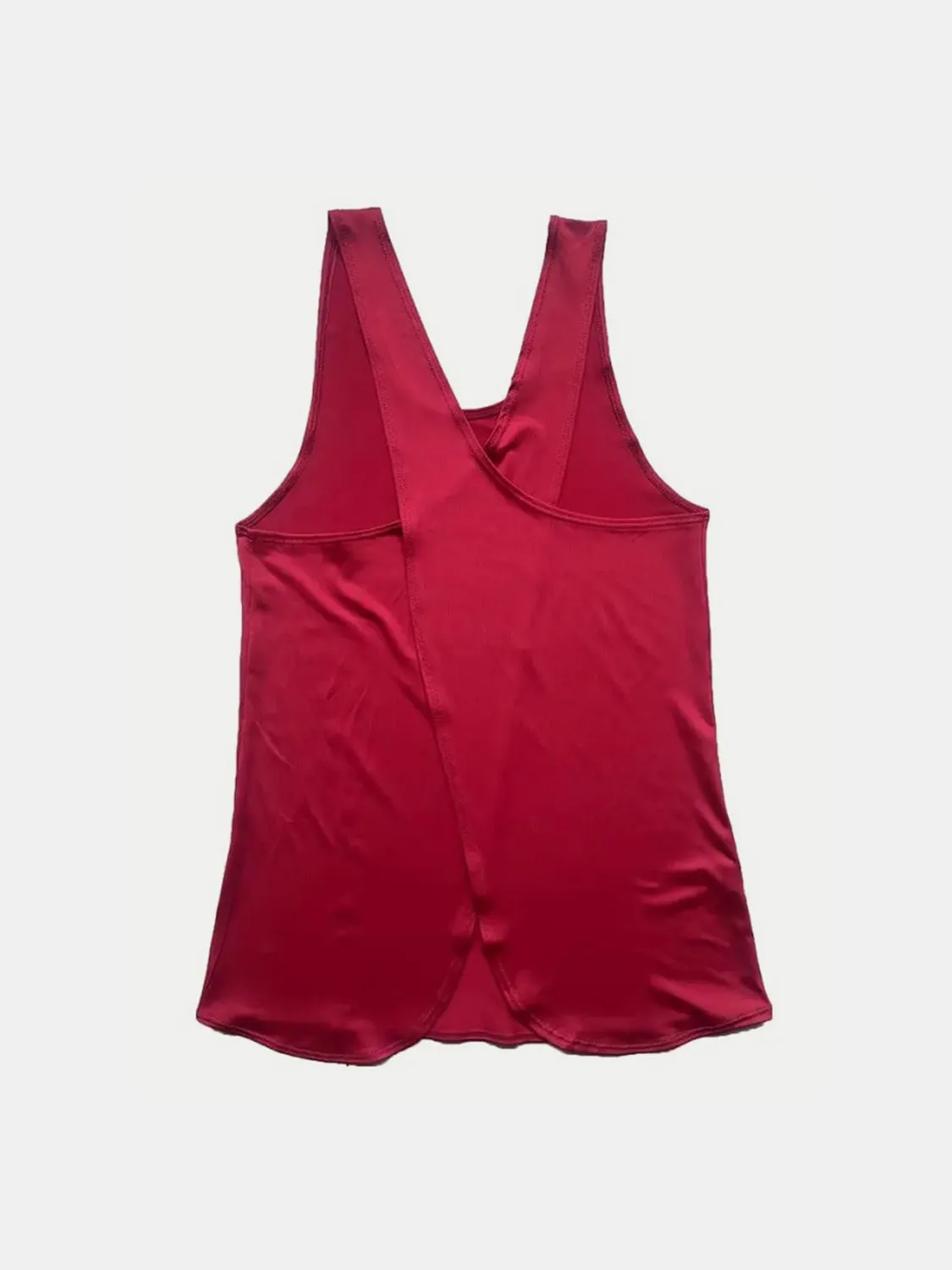 Crisscross Scoop Neck Tank