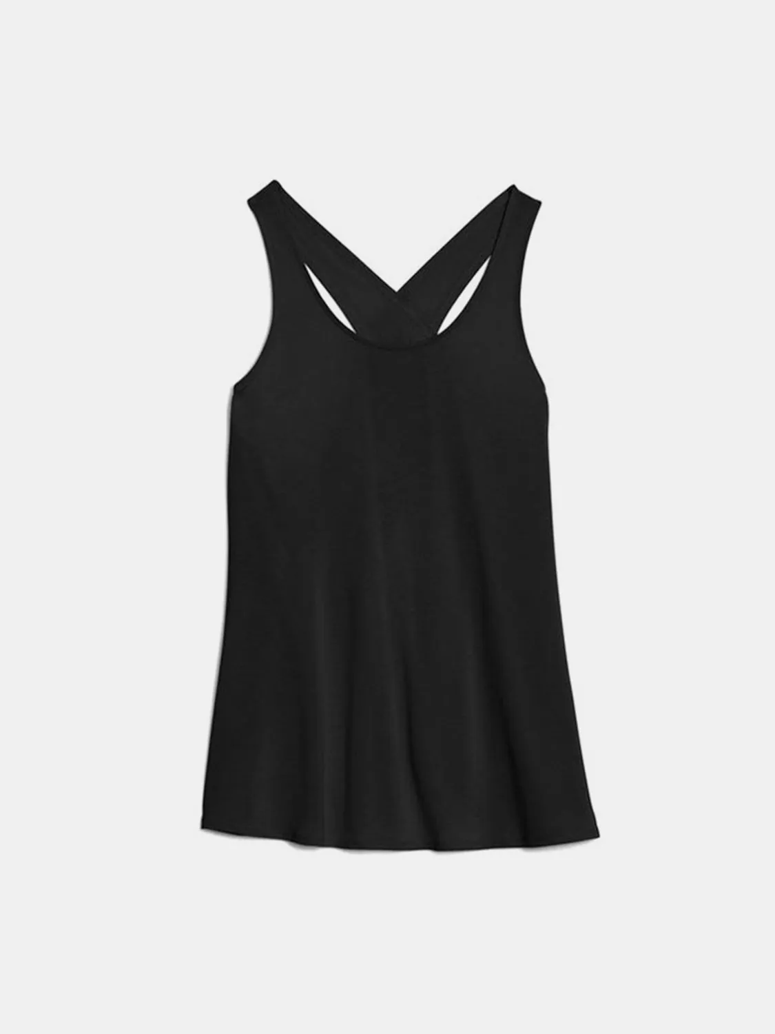 Crisscross Scoop Neck Tank
