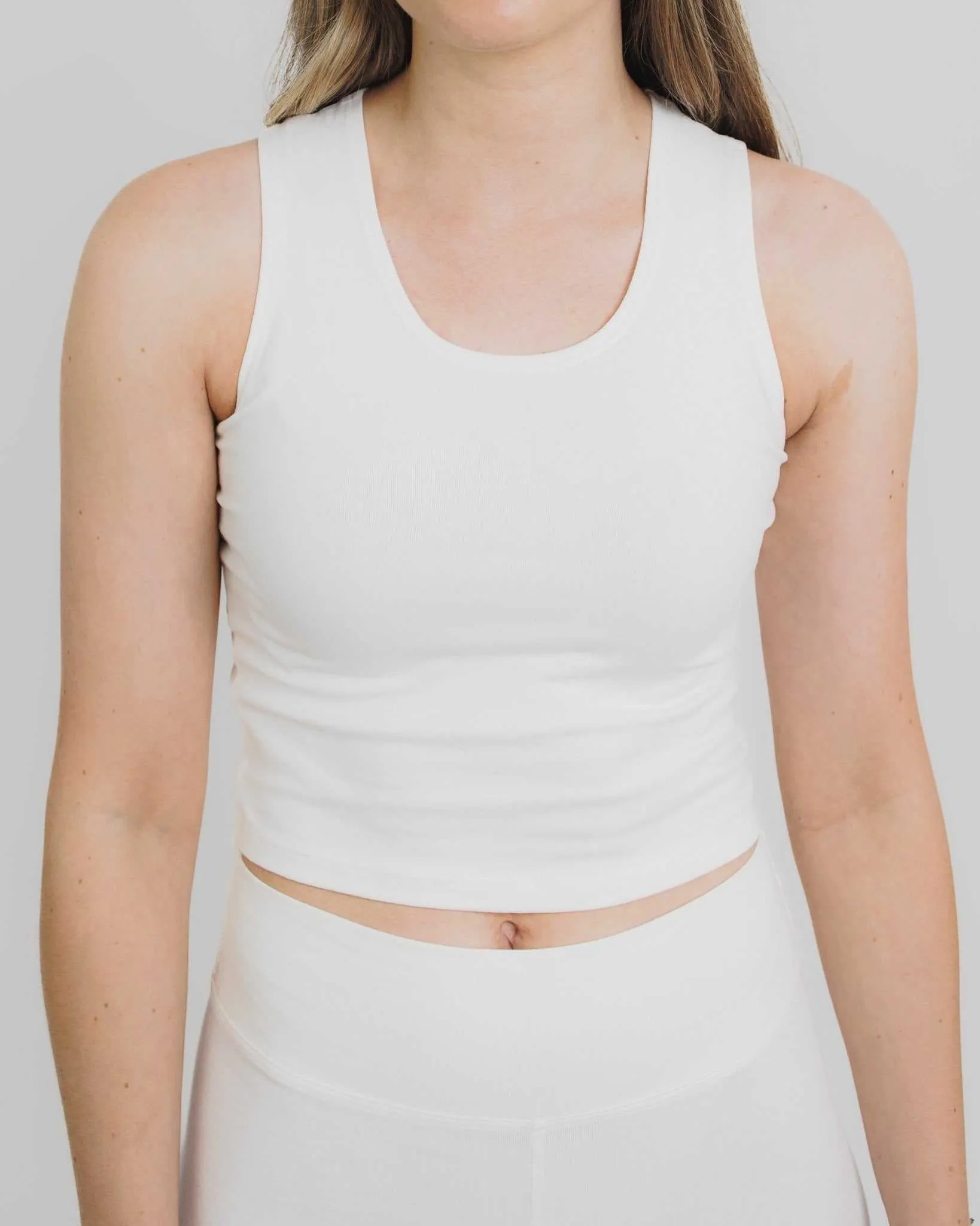 Crop Tank Hemp Top for Yoga, Workout & Casual Wear