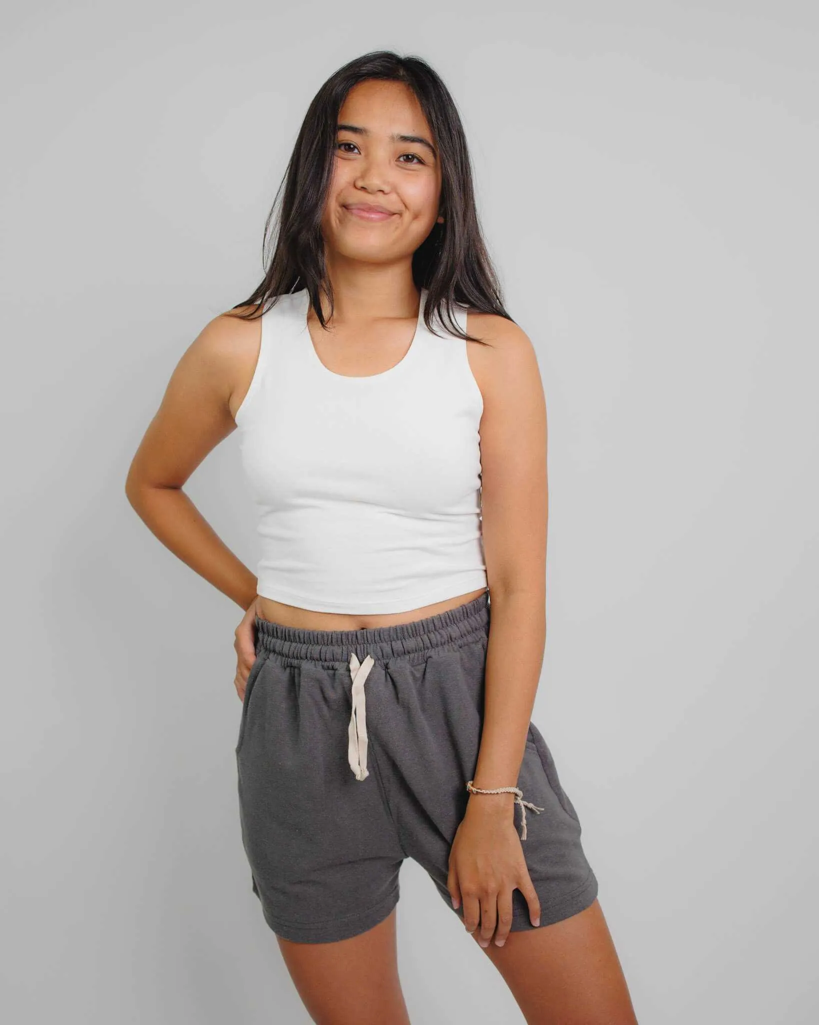 Crop Tank Hemp Top for Yoga, Workout & Casual Wear