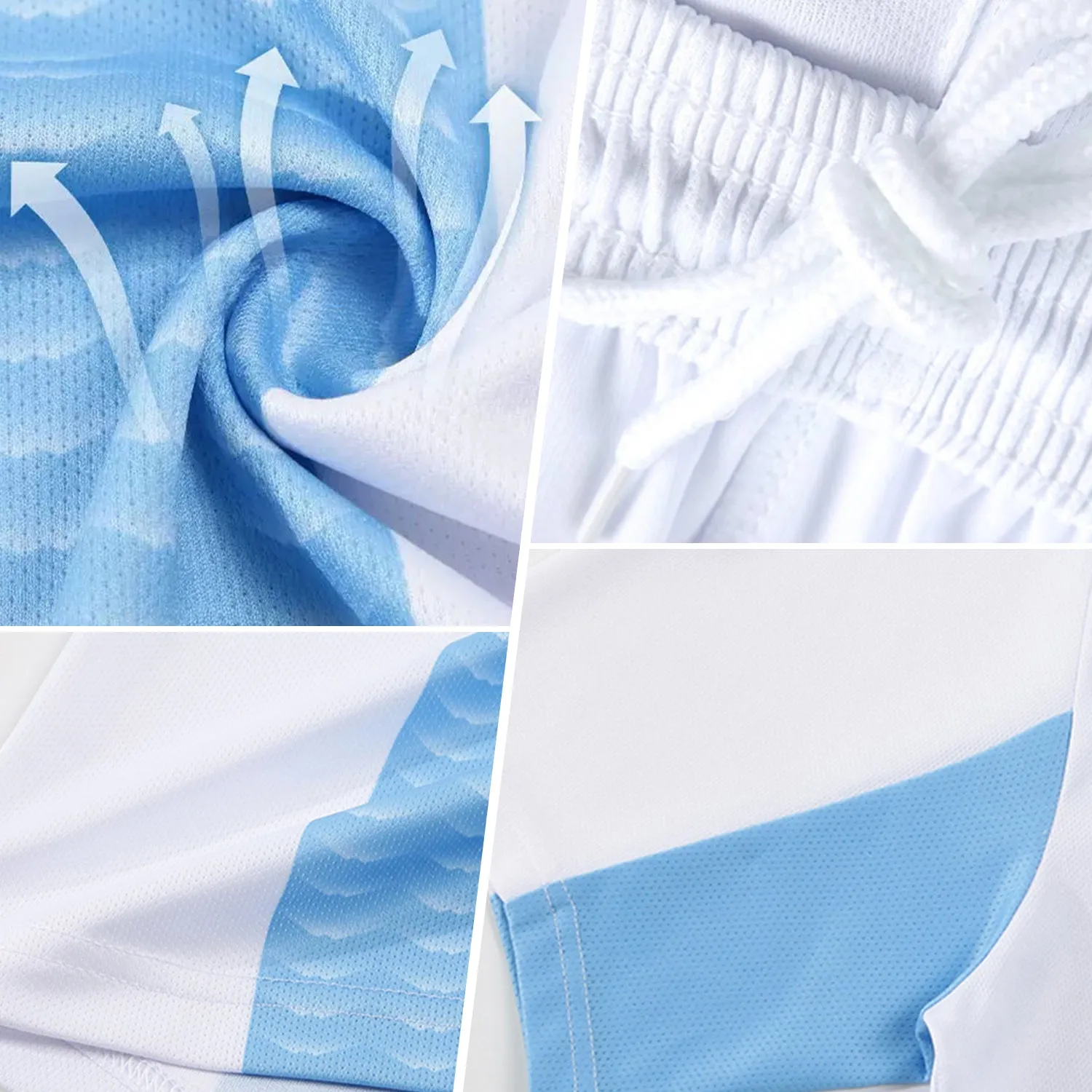 Custom Black Light Blue-Pink Abstract Network Splash Sublimation Soccer Uniform Jersey