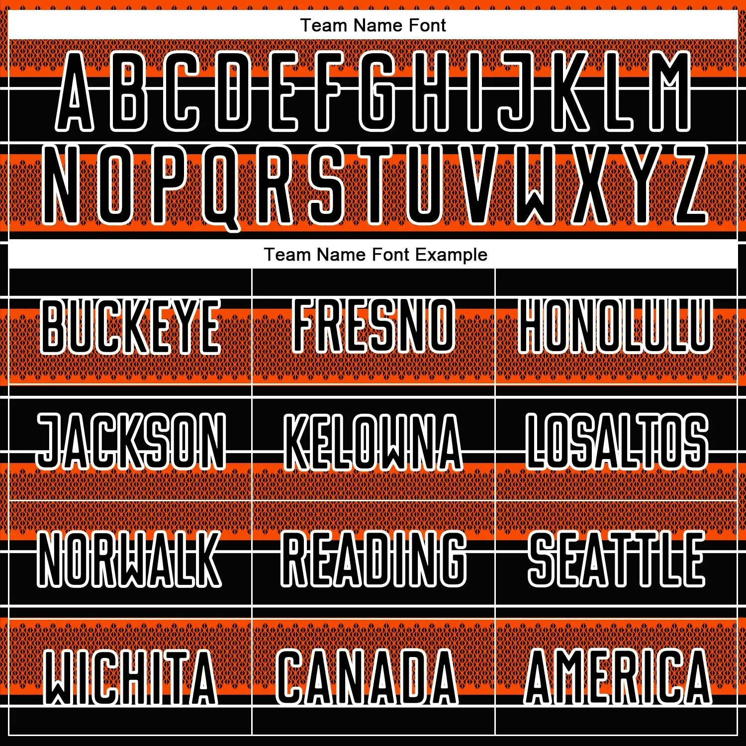Custom Black Orange-White Geometric Shapes And Line Sublimation Soccer Uniform Jersey