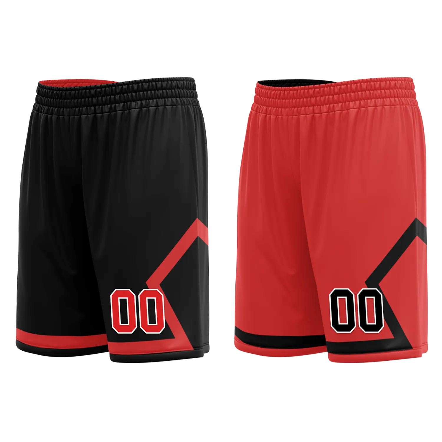 Custom Black White Classic Style Reversible Basketball Uniform Personalized BBJR-D017006