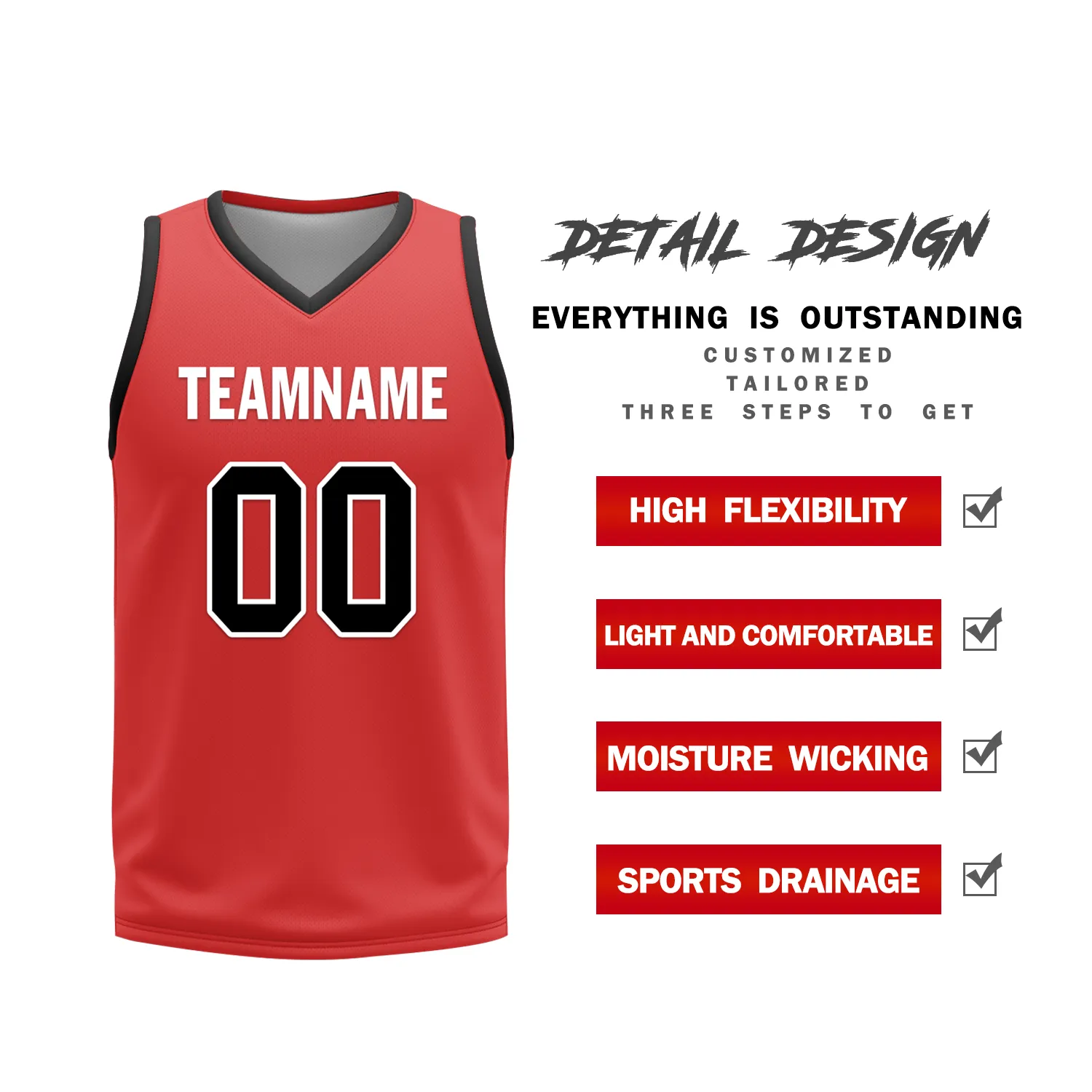 Custom Black White Classic Style Reversible Basketball Uniform Personalized BBJR-D017006