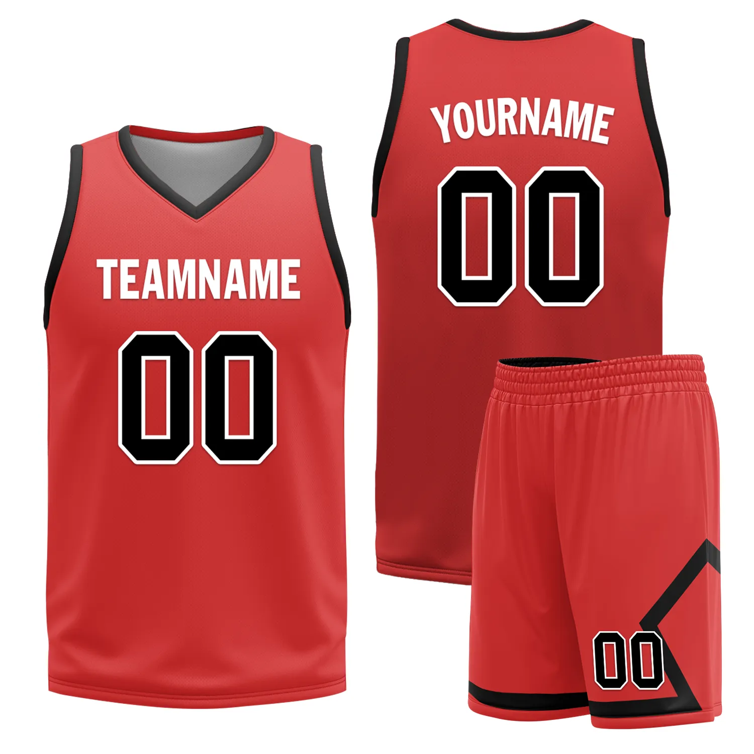 Custom Black White Classic Style Reversible Basketball Uniform Personalized BBJR-D017006